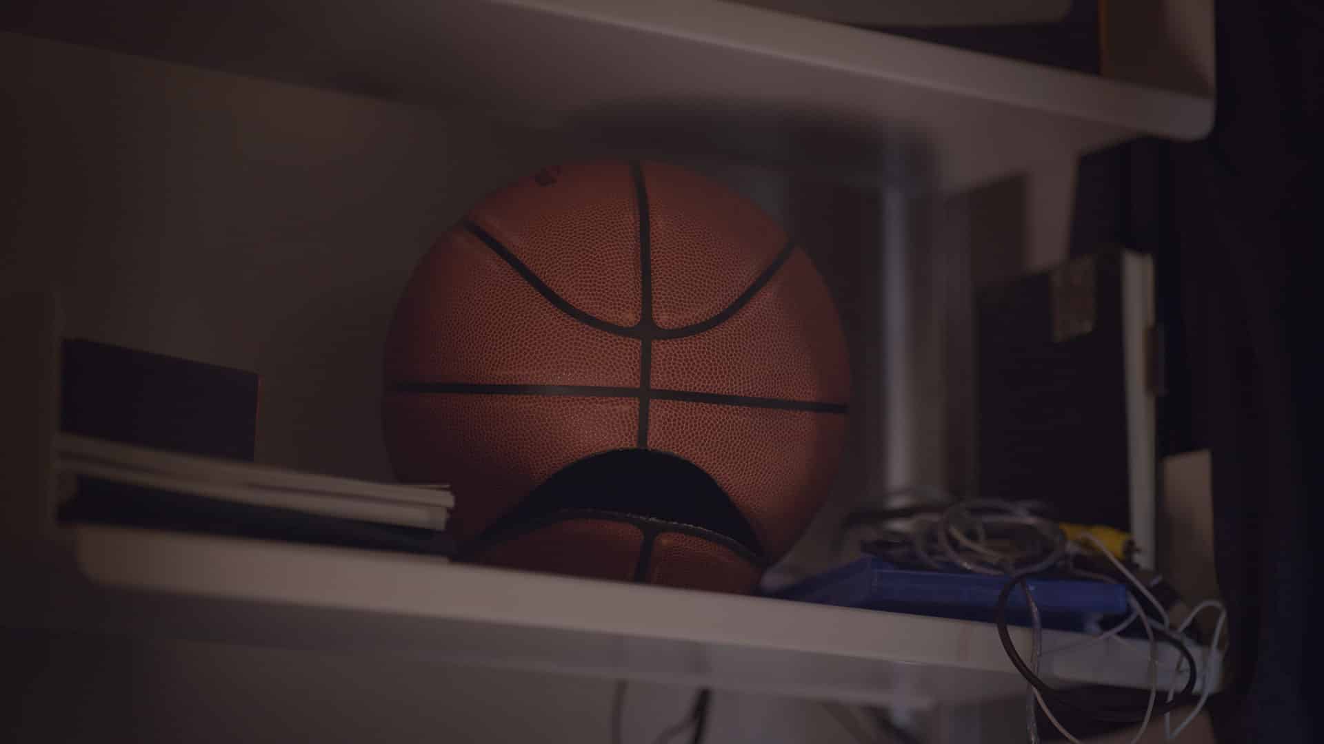 Basketball with puppet features