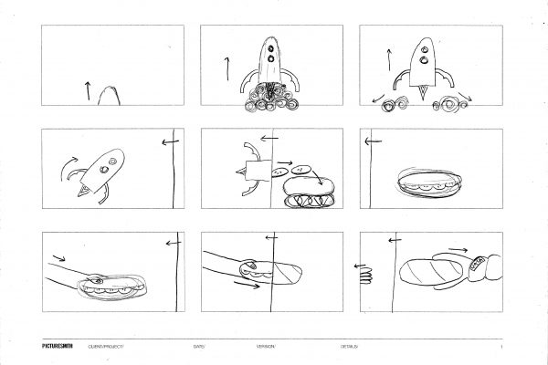 H_02 2 pencil storyboard subway rocket